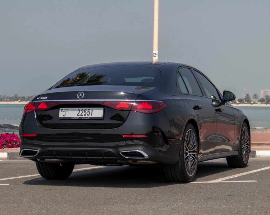 Rent Mercedes-Benz E-class BLACK 2024 in Dubai , UAE 