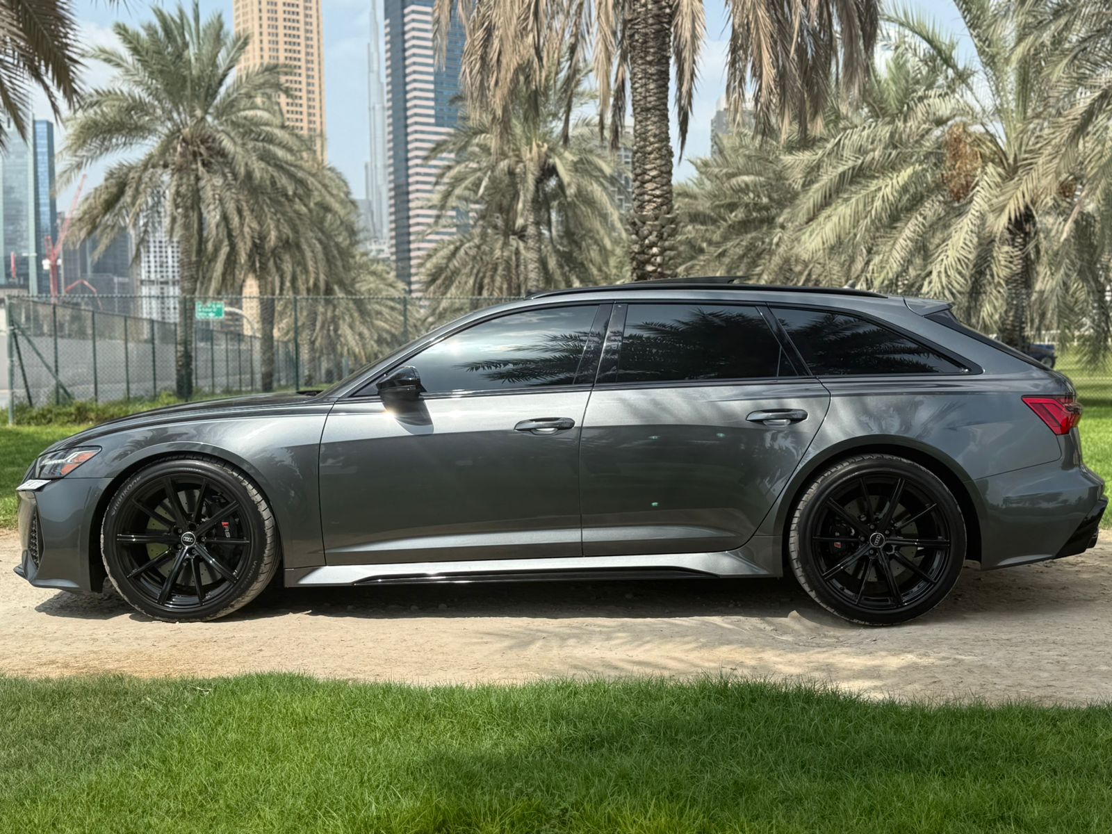 Rent Audi RS6 GREY 2025 in Dubai , UAE 