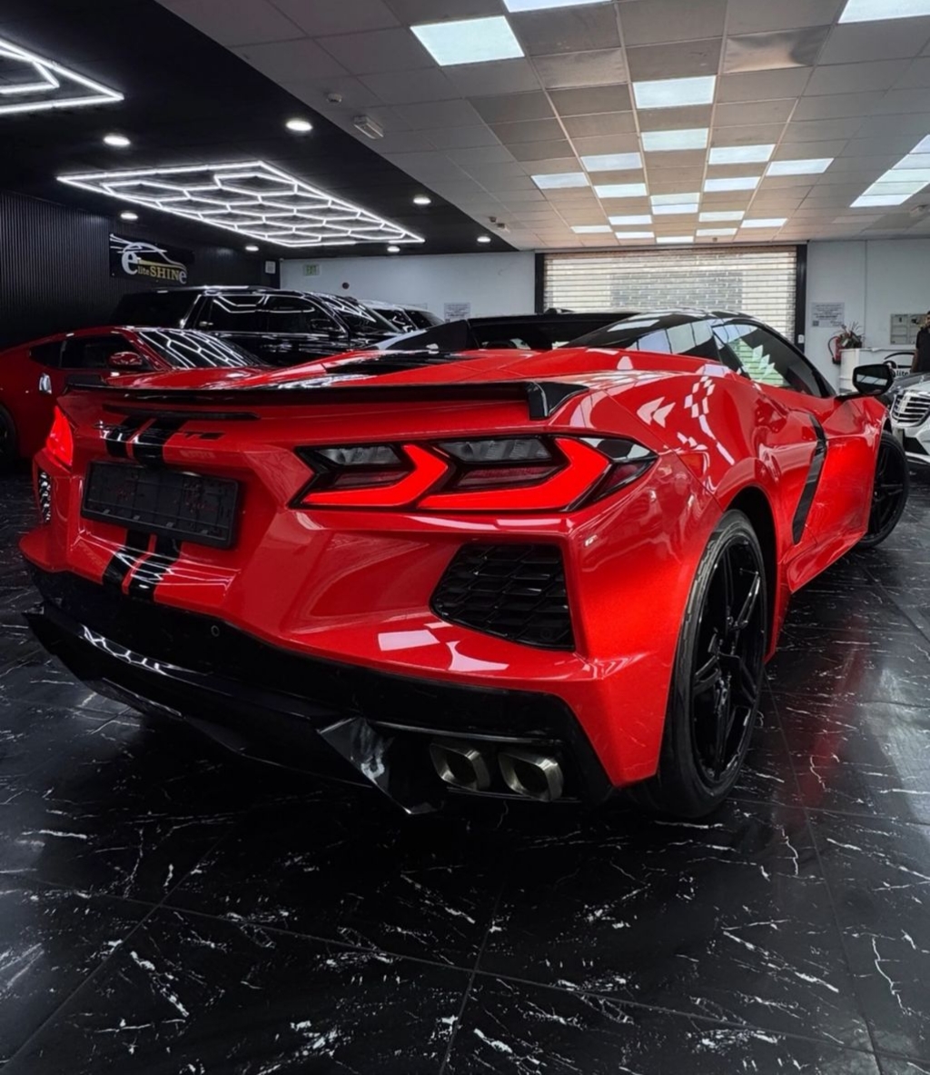 Rent Chevrolet Corvette RED 2023 in Dubai , UAE 