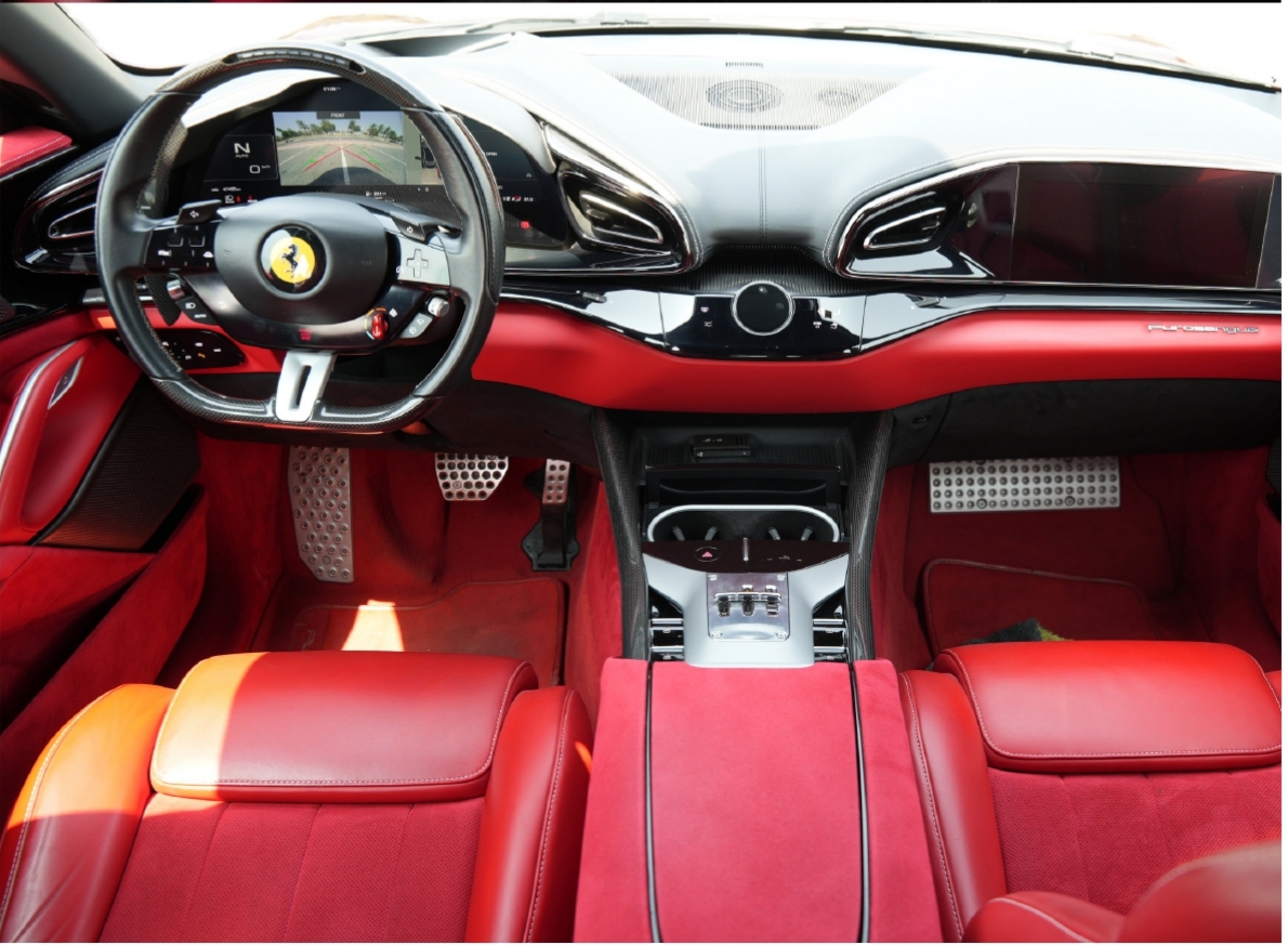 Rent Ferrari Purosangue RED 2025 in Dubai , UAE 