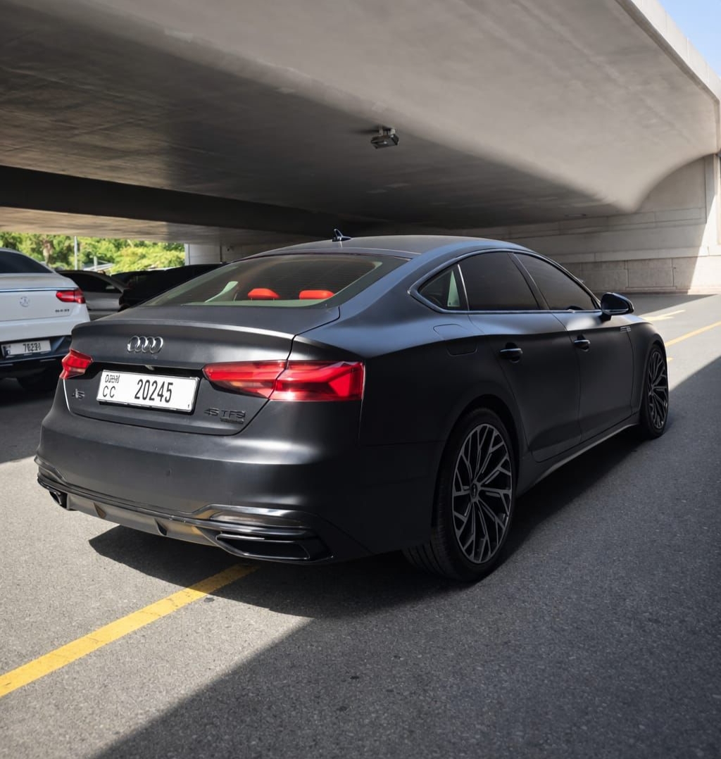Rent Audi A5 BLACK 2020 in Dubai , UAE 