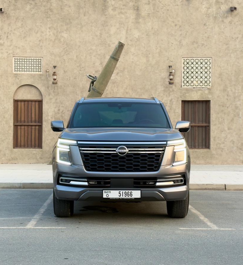 Rent Nissan Patrol  Silver 2026 in Dubai , UAE 
