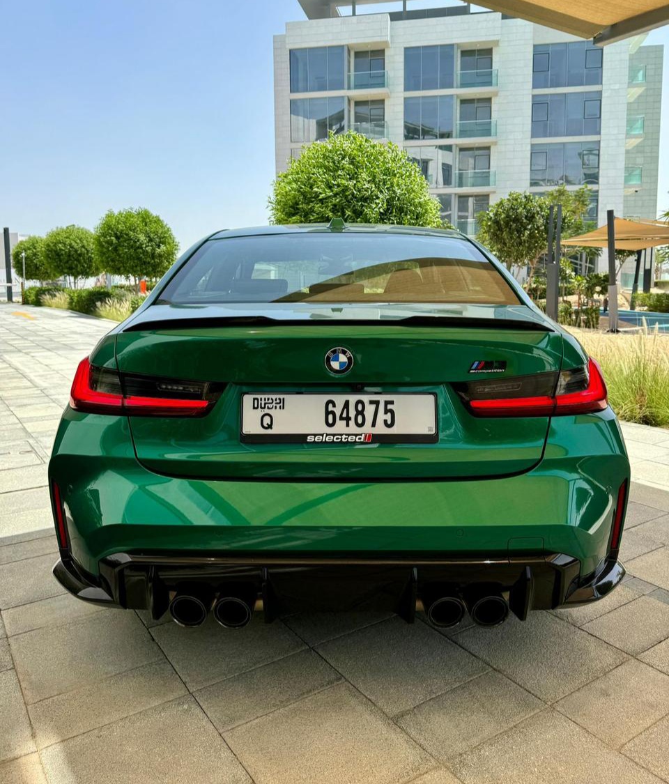 Rent Bmw Series 3 GREEN 2024 in Dubai , UAE 