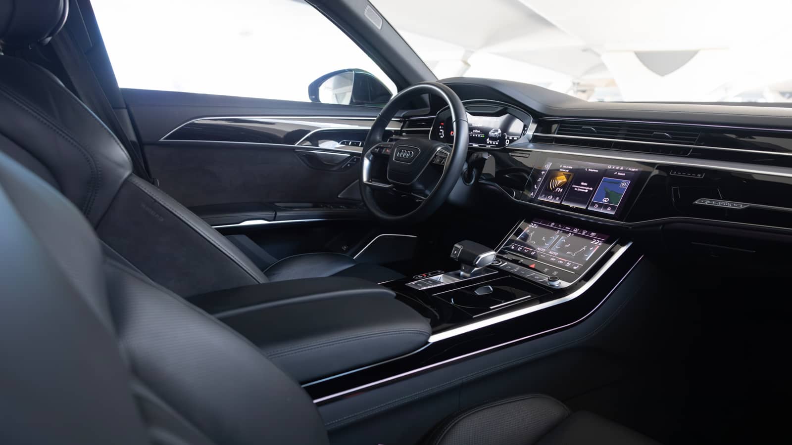 Rent Audi A8 BLACK 2023 in Dubai , UAE 