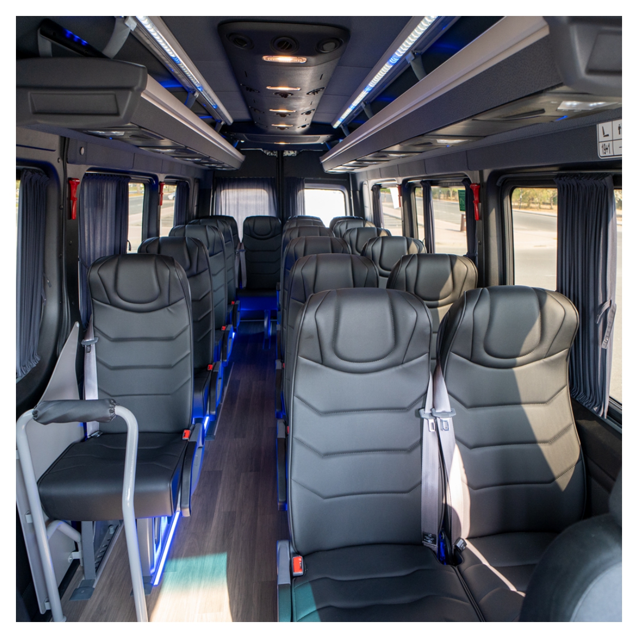 Rent Opulent Sprinter 19 Seater BLACK 2025 with chauffeur in Dubai , UAE 