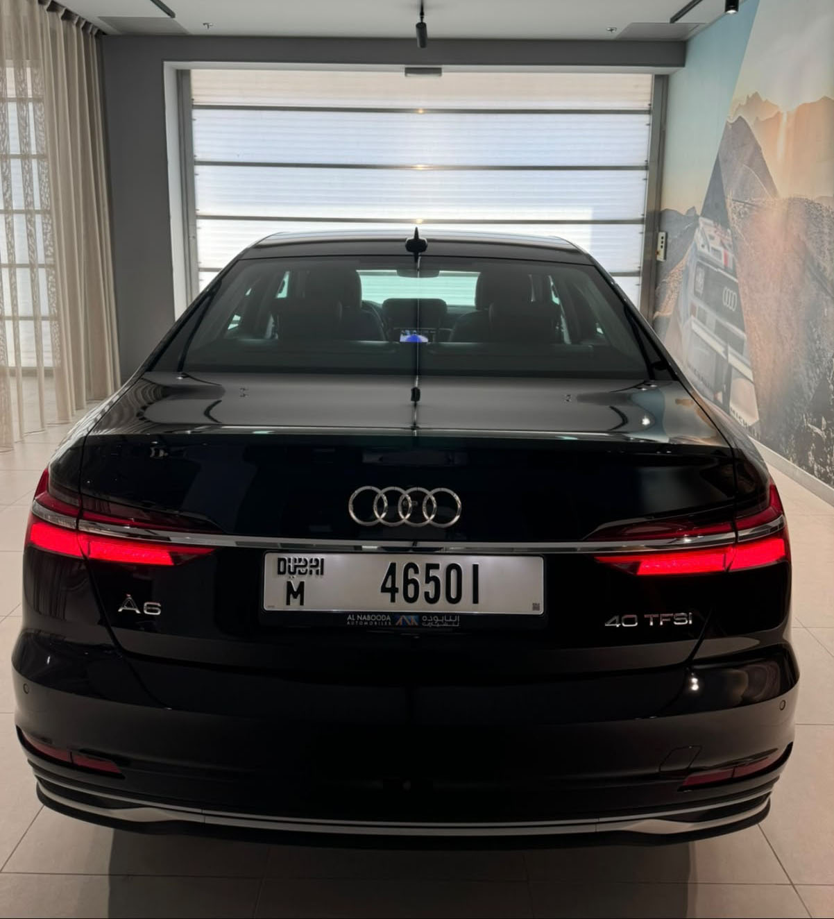 Rent Audi A6 BLACK 2025 in Dubai , UAE 