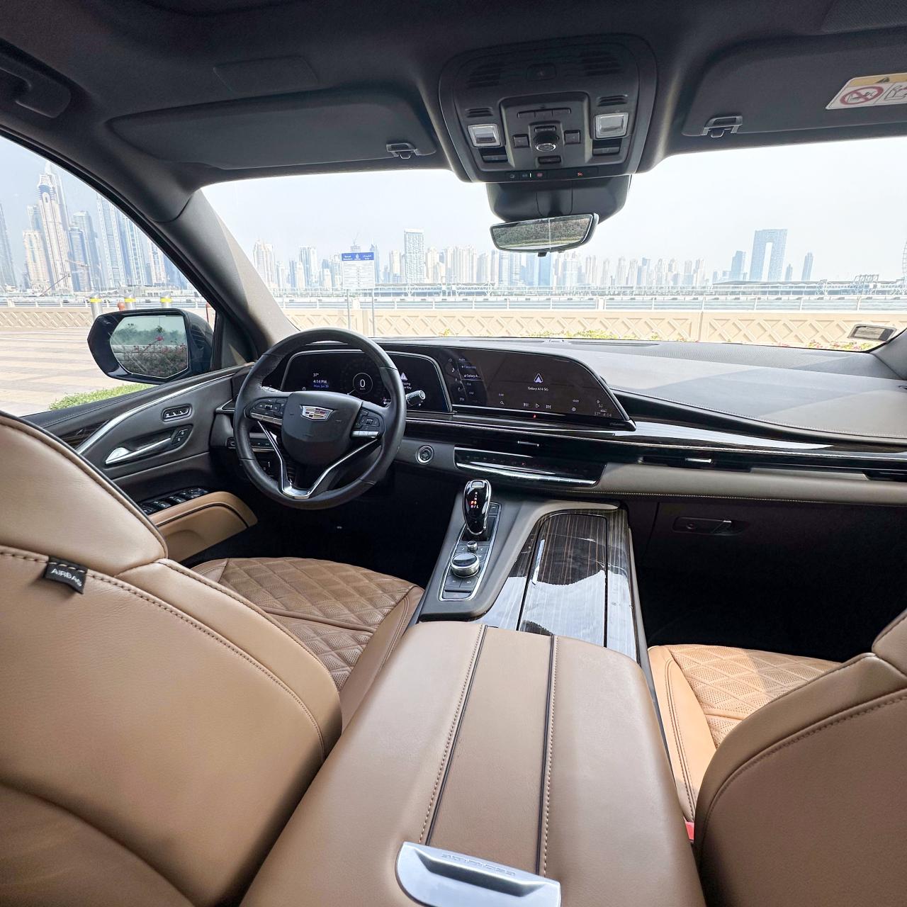 Rent Escalade BLACK 2025 with chauffeur in Dubai , UAE 