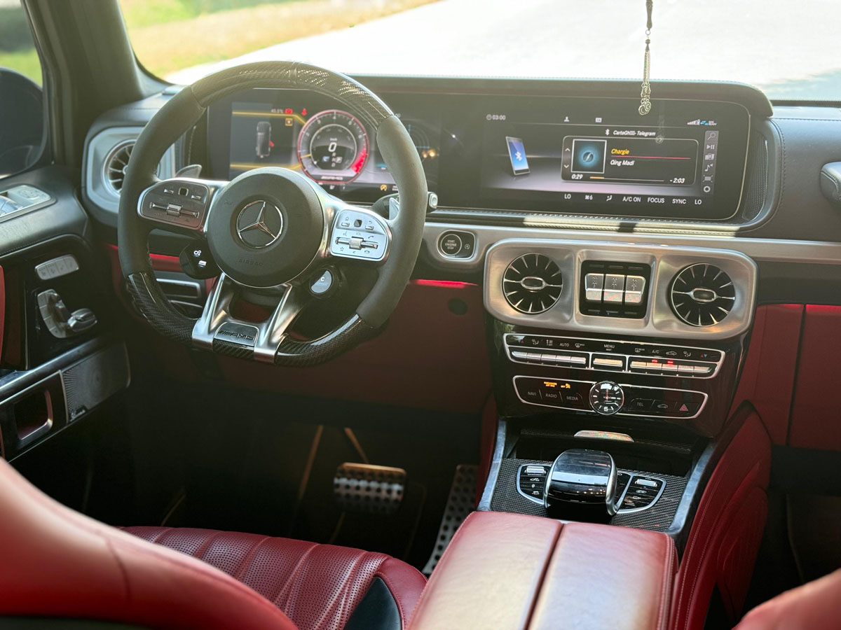 Rent Mercedes-Benz G-class BLUE 2023 in Dubai , UAE 