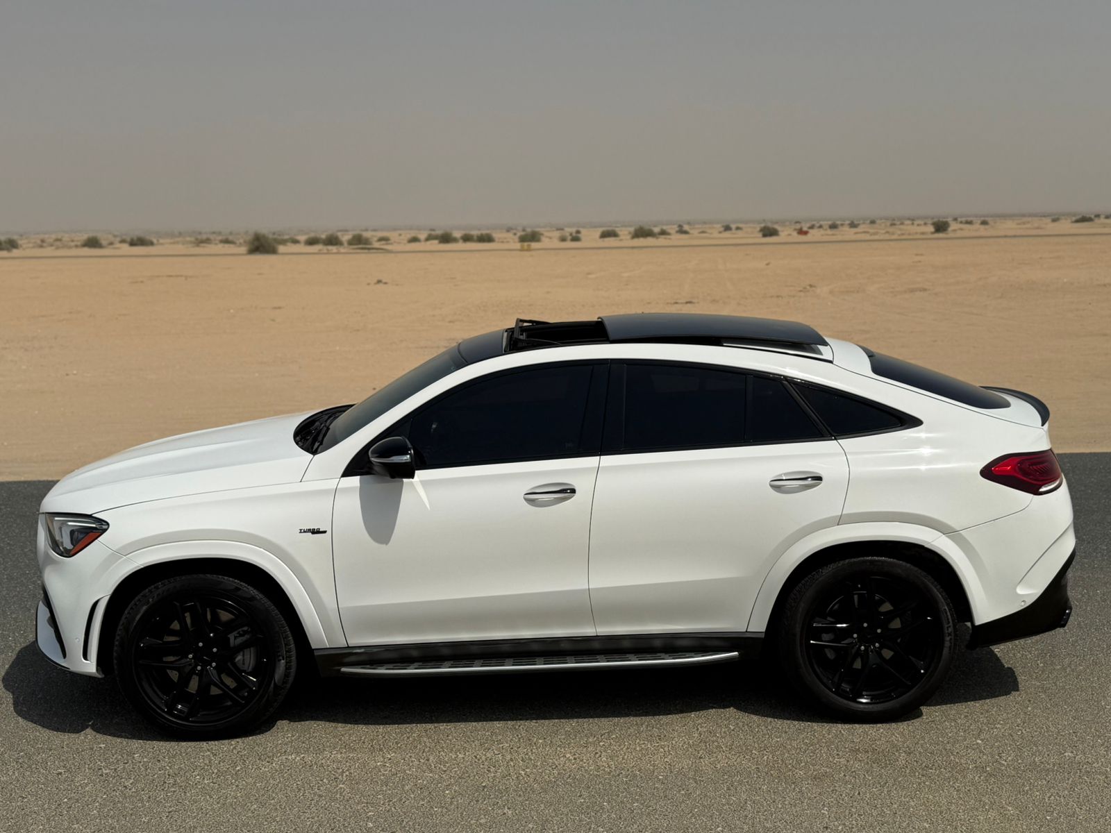 Rent Mercedes-Benz Gle WHITE 2023 in Dubai , UAE 