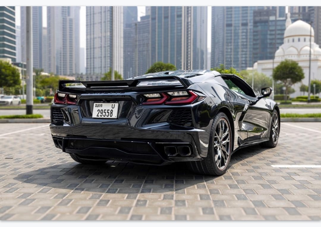 Rent Chevrolet Corvette BLUE 2024 in Dubai , UAE 
