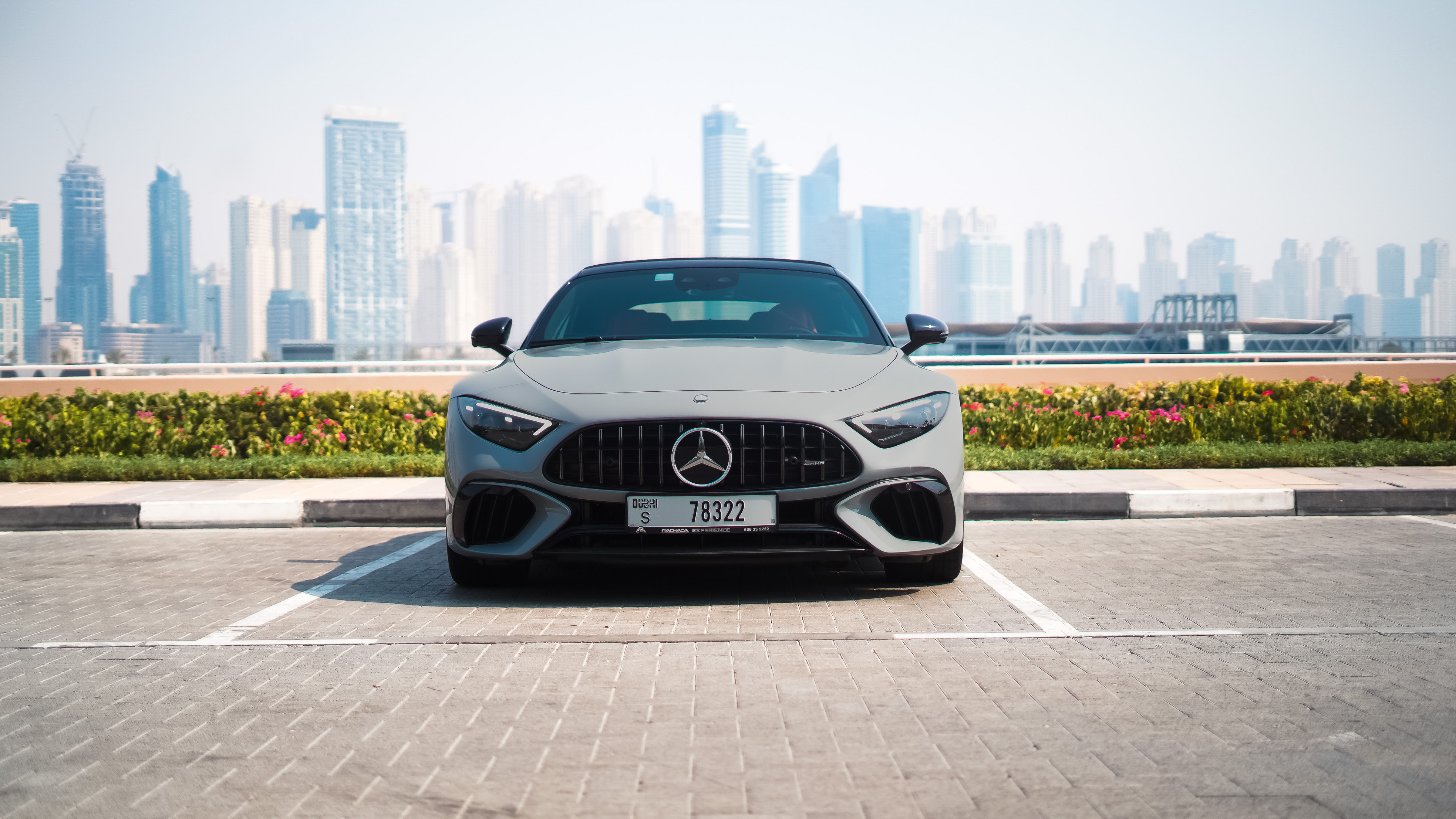 Rent Mercedes-Benz Sl GREY 2024 in Dubai , UAE 