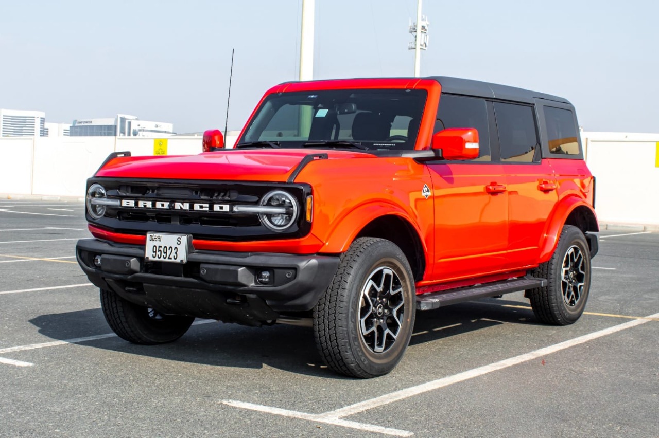 Rent Ford Bronco RED 2022 in Dubai , UAE 