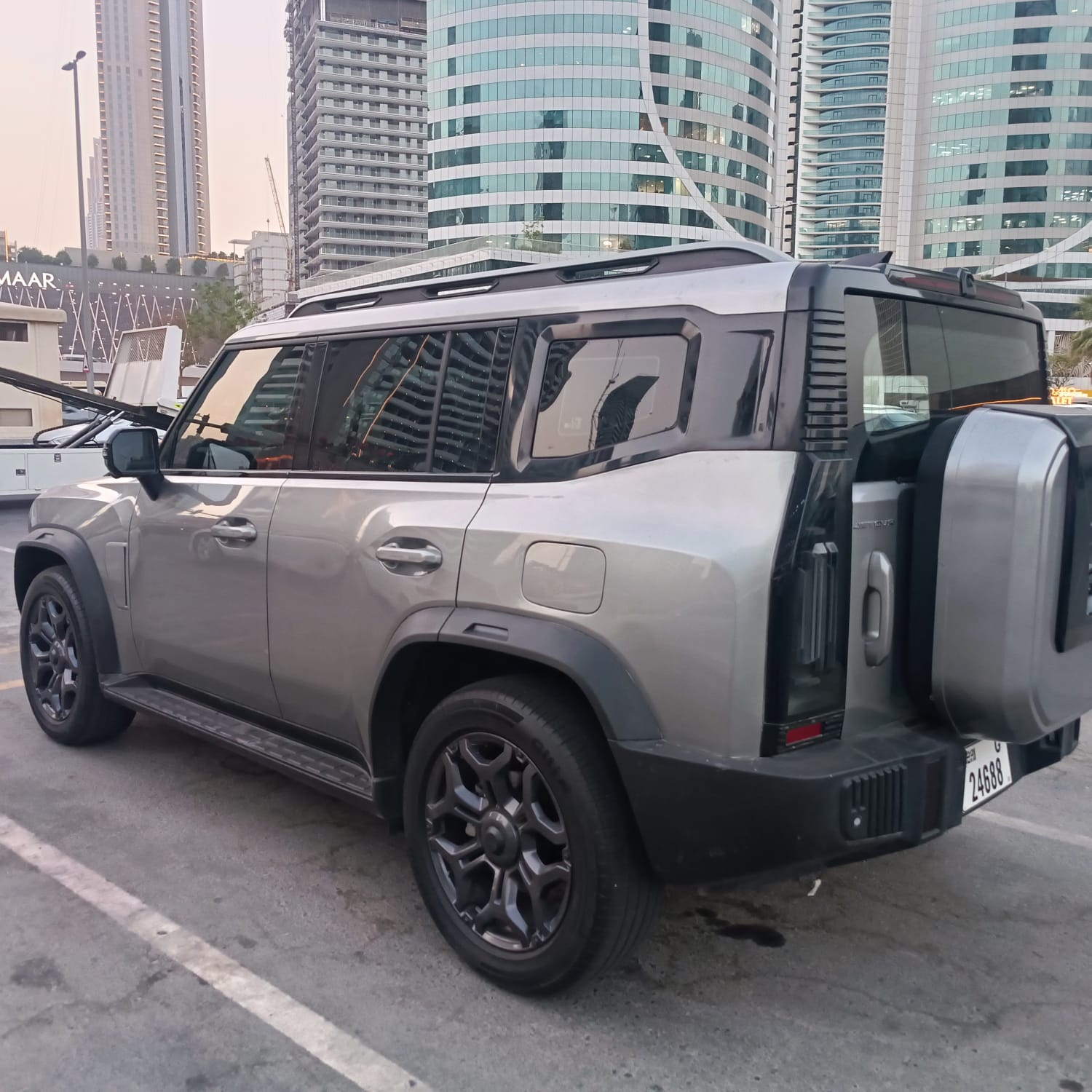 Rent Jetour T2 GREY 2025 in Dubai , UAE 