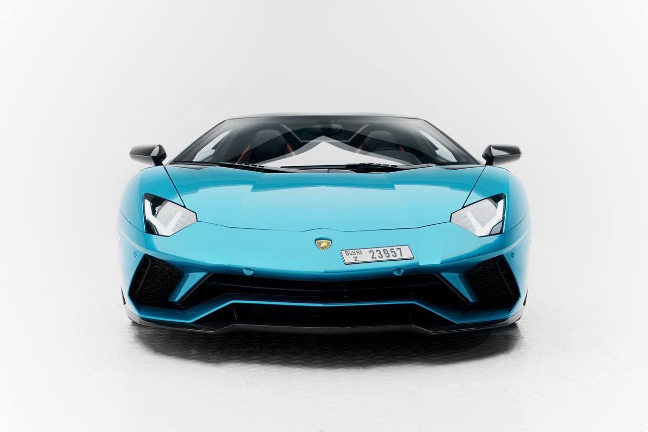 Rent Lamborghini Aventador S BLUE 2023 in Dubai , UAE 