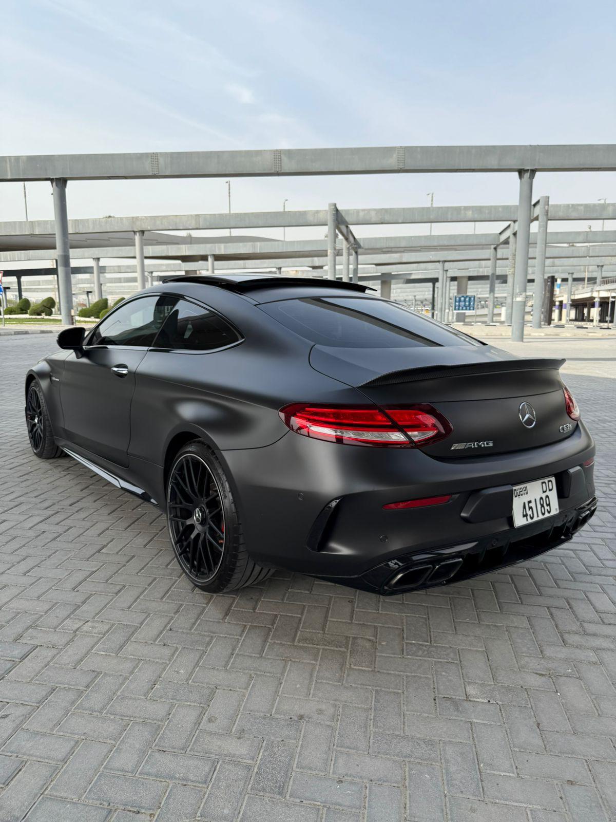 Rent C-class BLACK 2024 with chauffeur in Dubai , UAE 