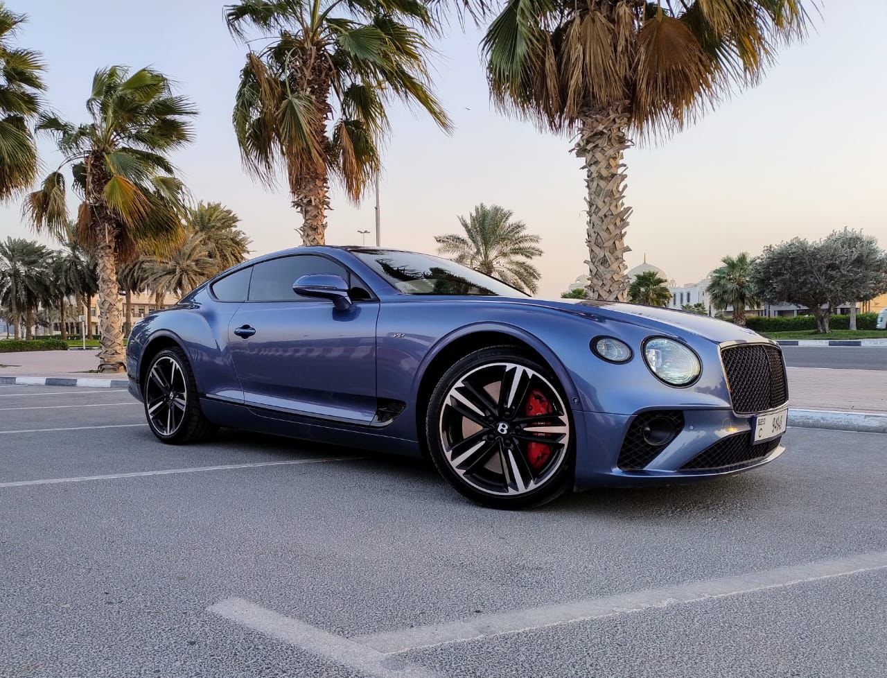 Rent Bentley Continental BLUE 2023 in Dubai , UAE 