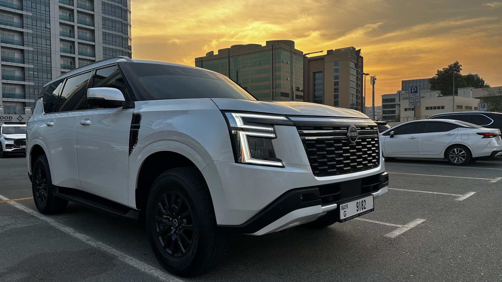 Rent Nissan Patrol WHITE 2026 in Dubai , UAE 