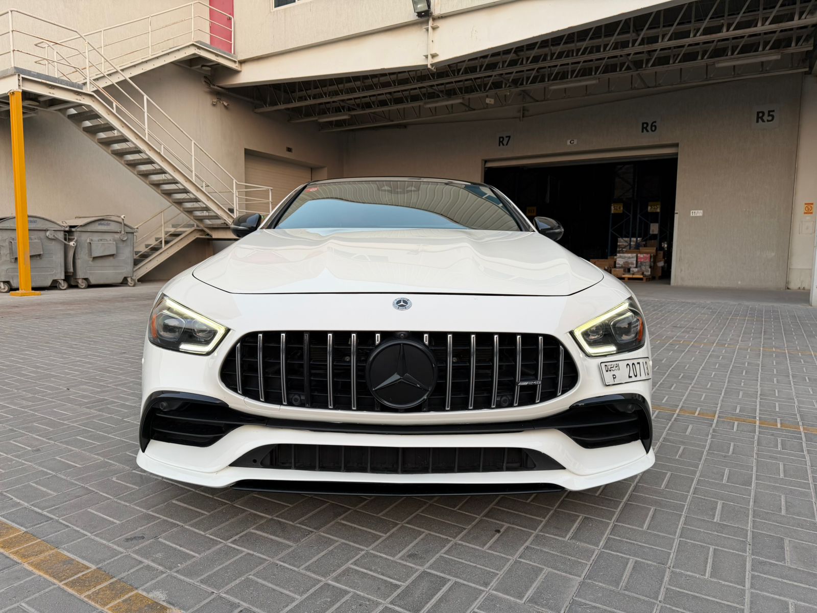 Rent Mercedes-Benz Gt WHITE 2021 in Dubai , UAE 