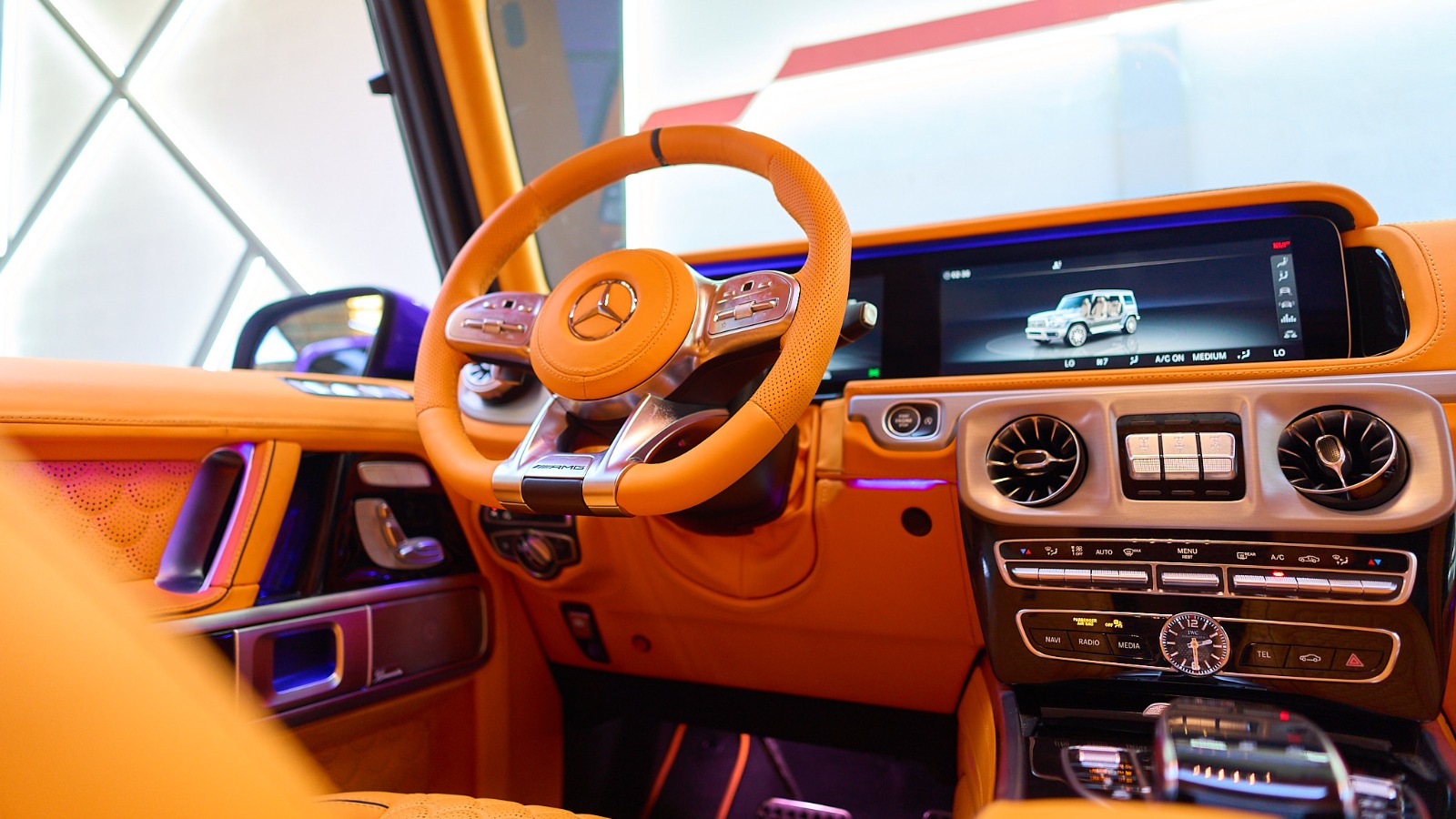 Rent Mercedes-Benz G-class PURPLE 2023 in Dubai , UAE 