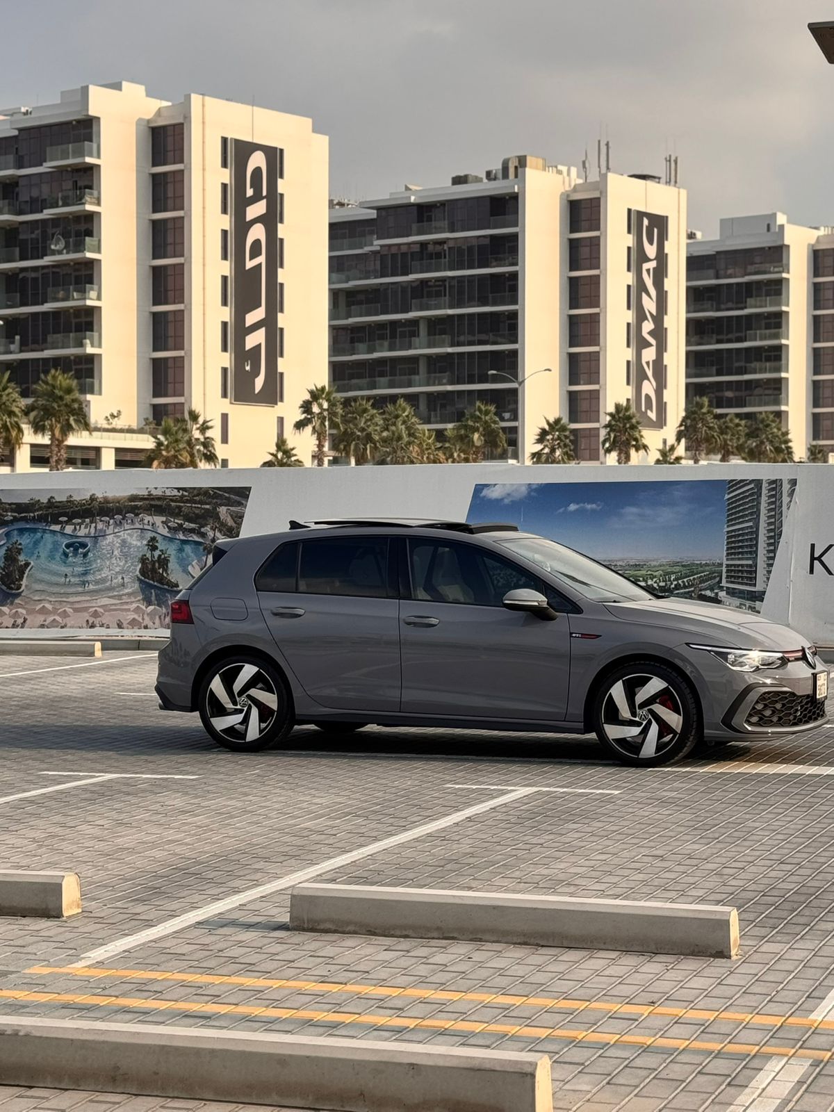 Rent Volkswagen Golf GREY 2025 in Dubai , UAE 