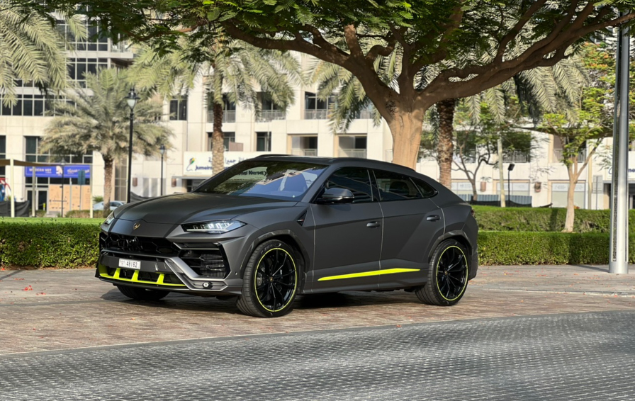 Rent Lamborghini Urus GREY 2023 in Dubai , UAE 