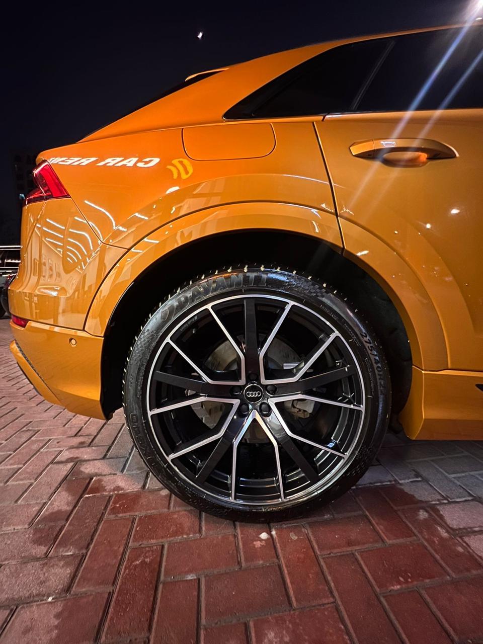 Rent Audi Q8 GOLDEN 2023 in Dubai , UAE 