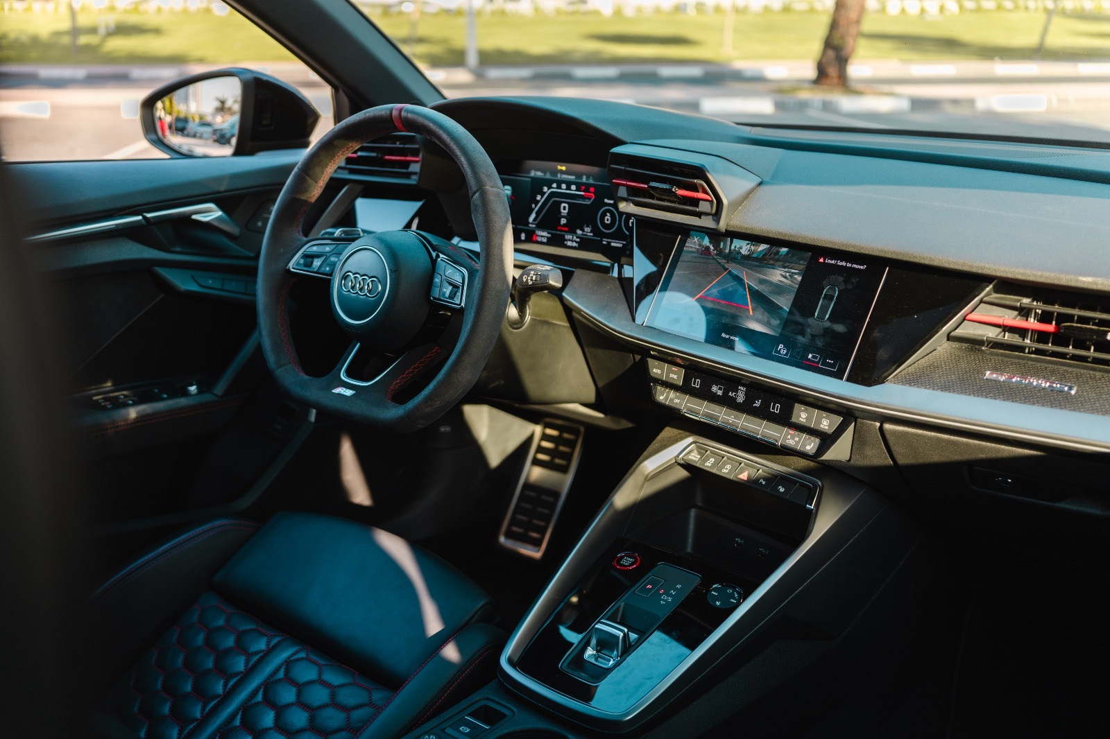Rent Audi Rs3 BLACK 2023 in Dubai , UAE 