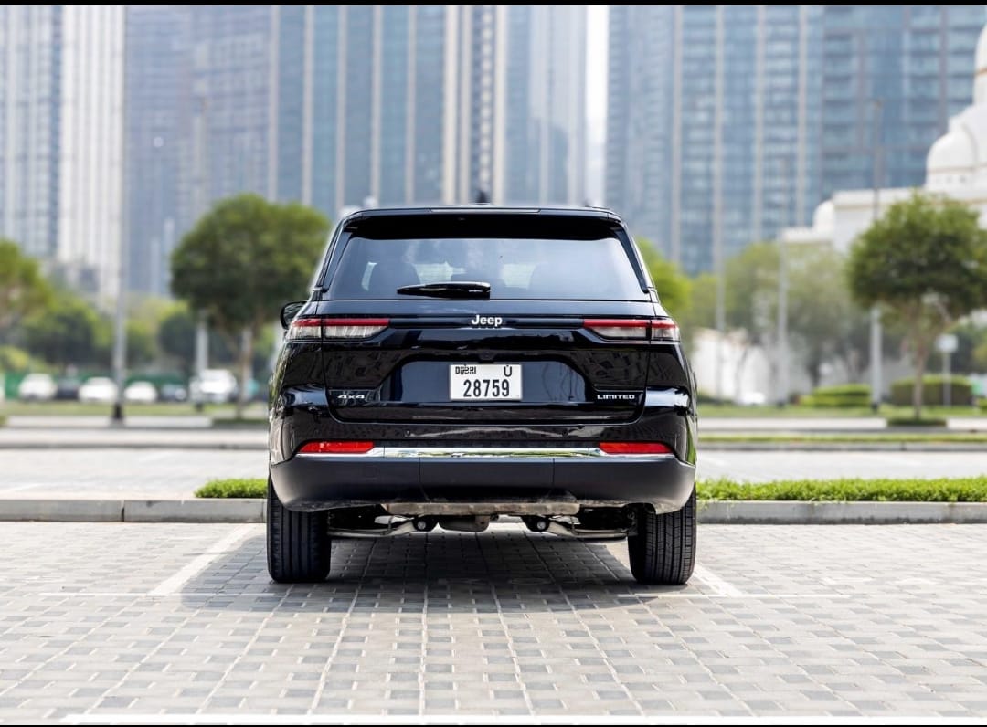 Rent Jeep Cherokee BLACK 2025 in Dubai , UAE 