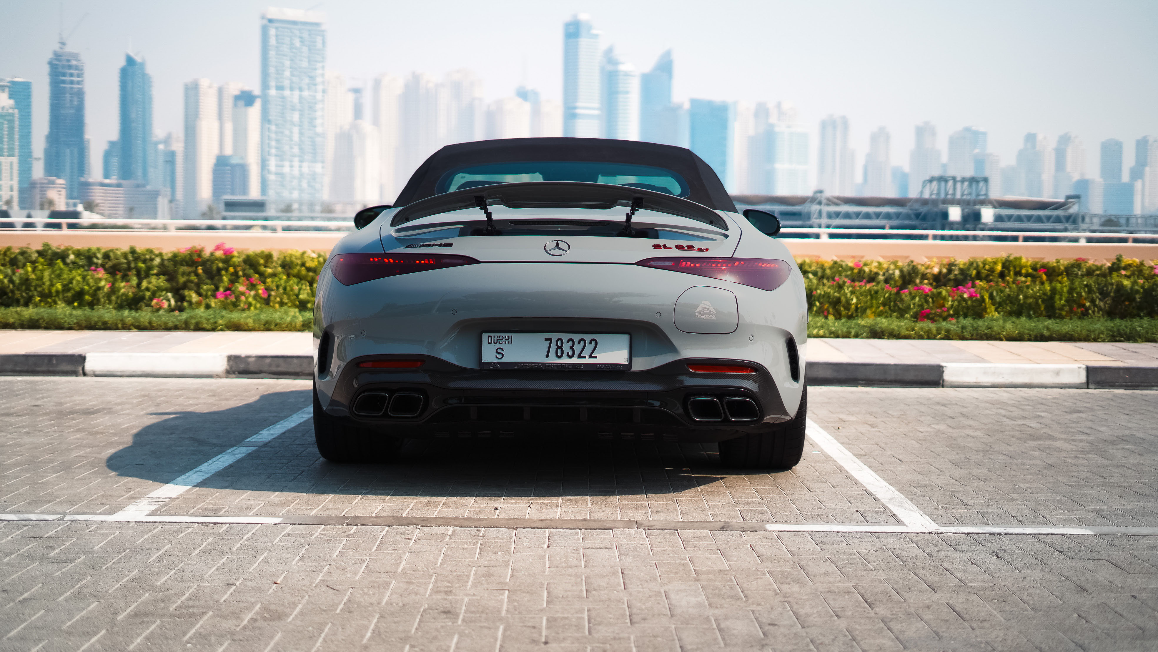 Rent Mercedes-Benz Sl GREY 2024 in Dubai , UAE 