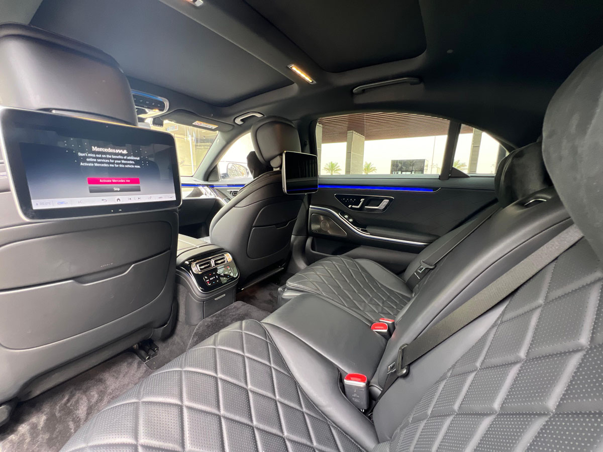 Rent Mercedes-Benz S-class WHITE 2023 in Dubai , UAE 