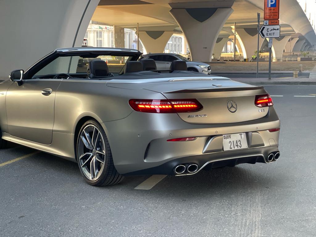Rent Mercedes-Benz E-class  Silver 2022 in Dubai , UAE 