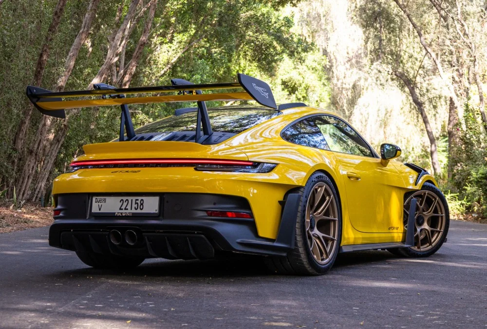 Rent Porsche 911 GT3 RS YELLOW 2025 in Dubai , UAE 