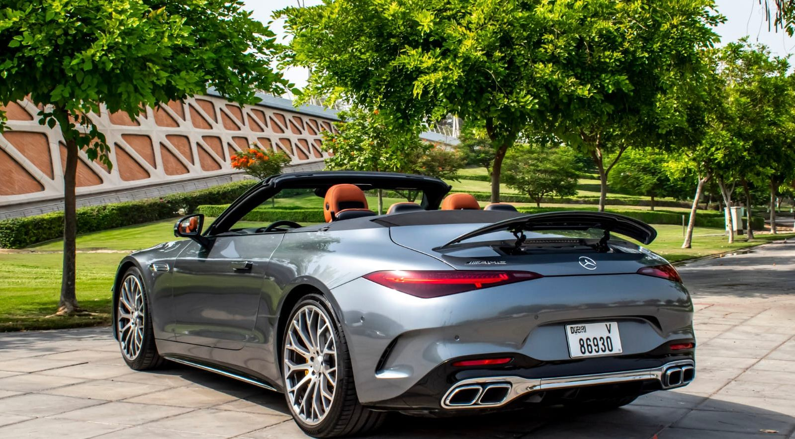Rent Mercedes-Benz Sl  Silver 2024 in Dubai , UAE 