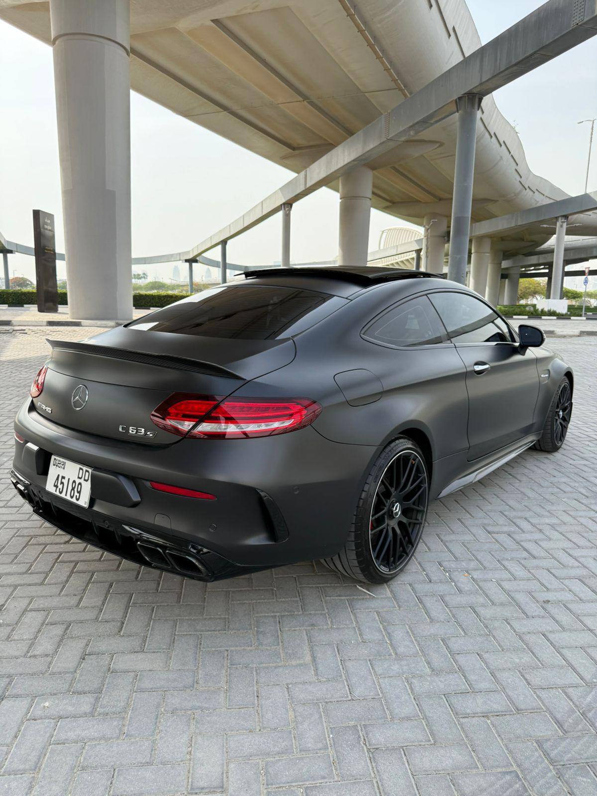 Rent C-class BLACK 2024 with chauffeur in Dubai , UAE 