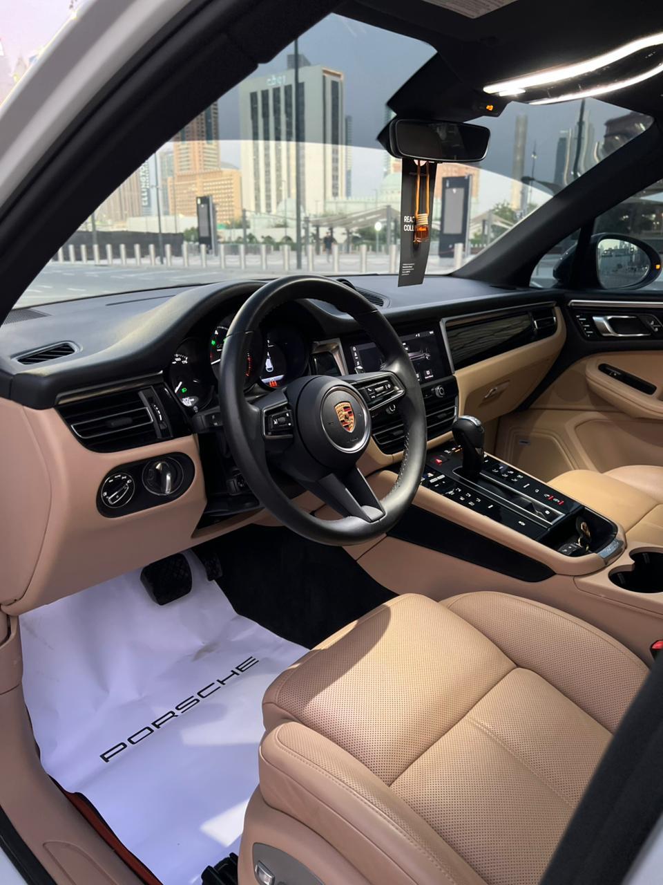 Rent Porsche Mecan WHITE 2026 in Dubai , UAE 