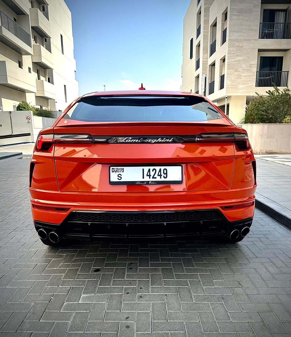 Rent Lamborghini Urus RED 2024 in Dubai , UAE 