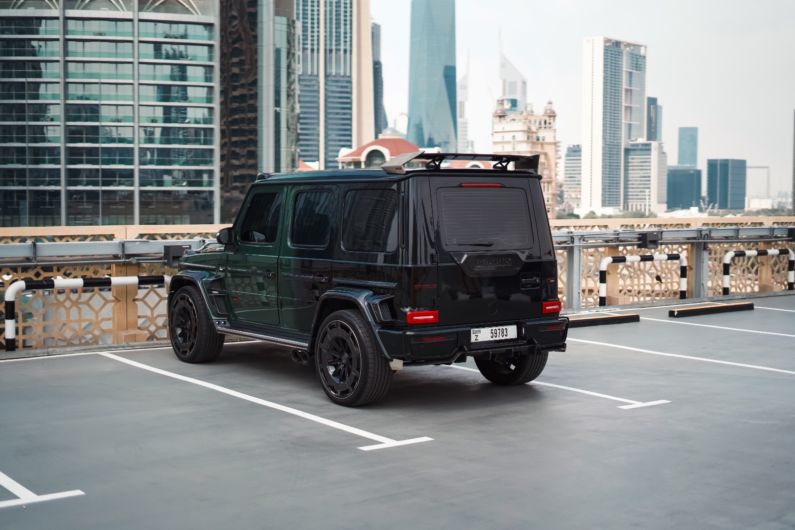 Rent Mercedes-Benz G-class GREEN 2024 in Dubai , UAE 