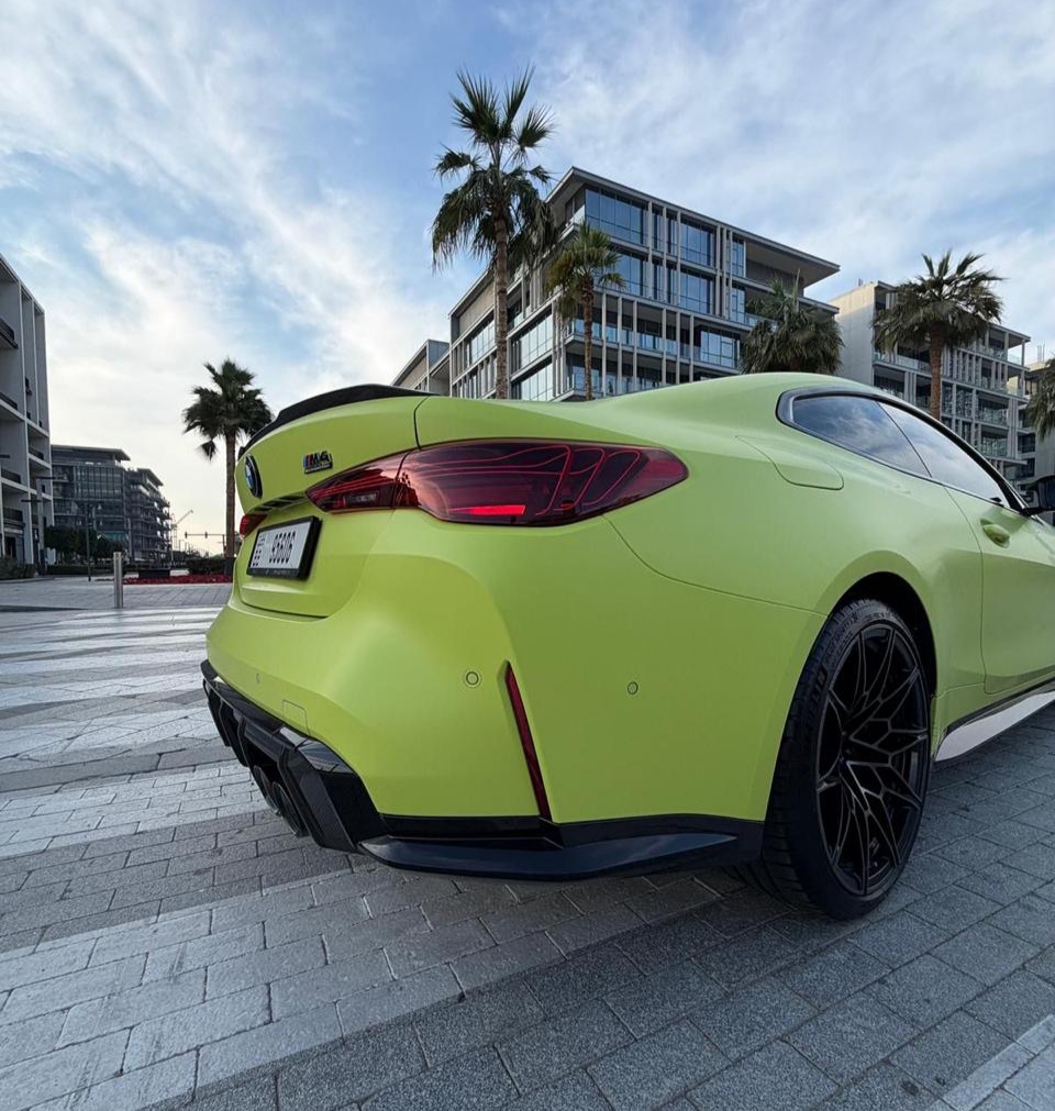 Rent Bmw Series 4 GREEN 2025 in Dubai , UAE 