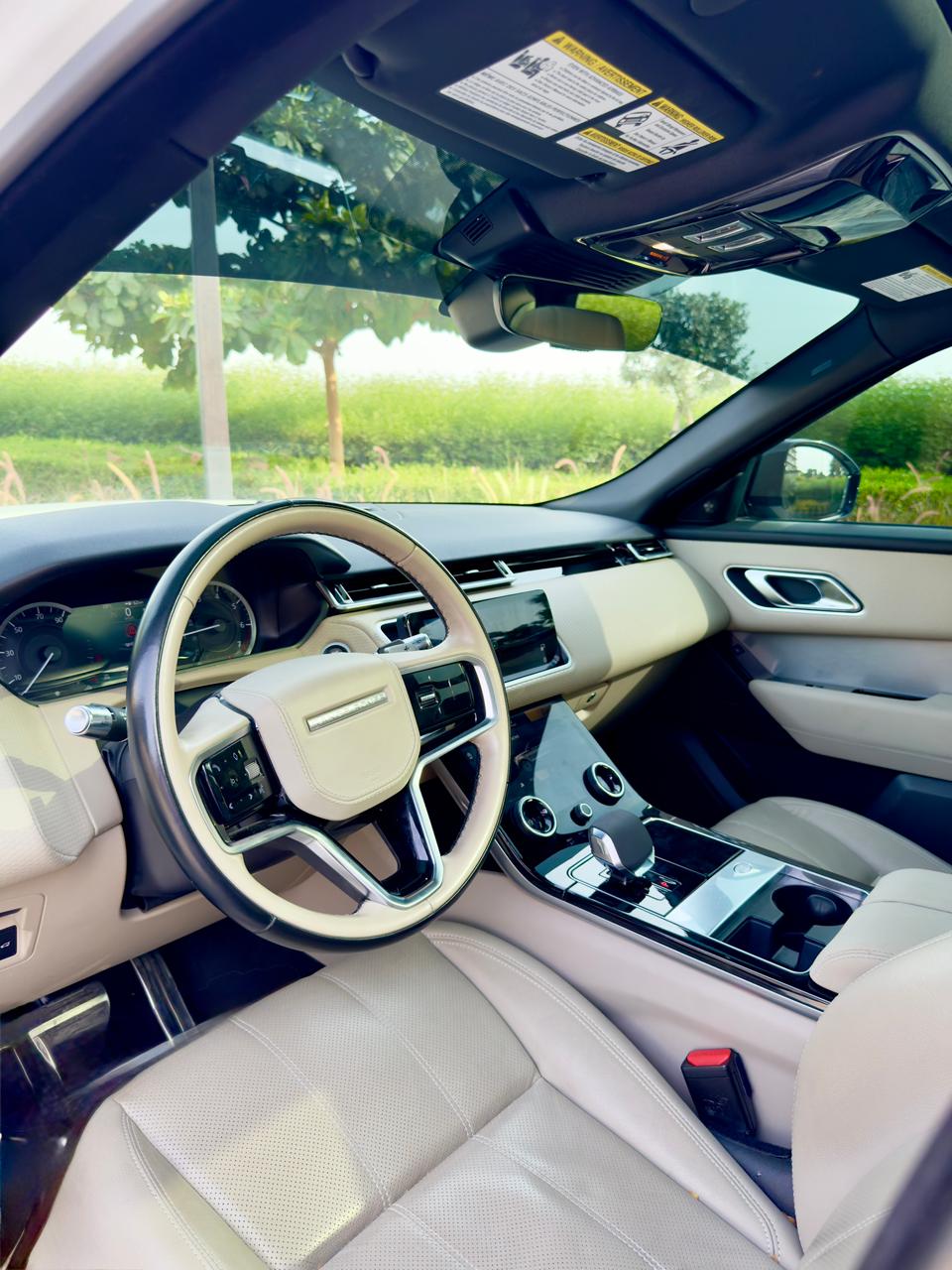 Rent Range-Rover Velar WHITE 2022 in Dubai , UAE 