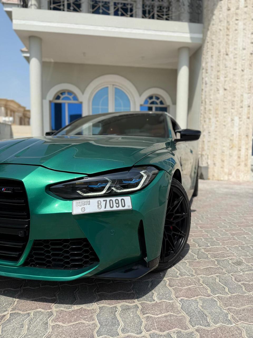 Rent Bmw Series 4 GREEN 2023 in Dubai , UAE 