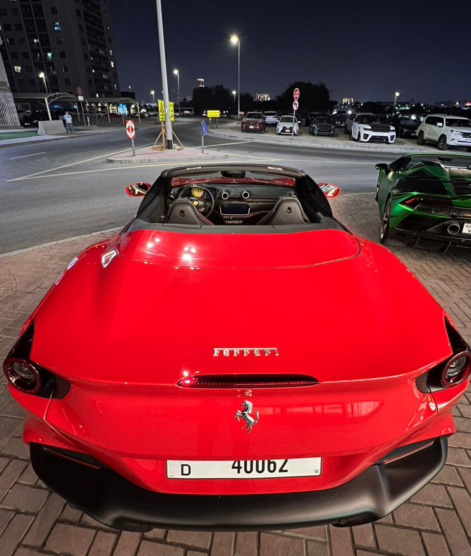 Rent Ferrari Portofino RED 2023 in Dubai , UAE 