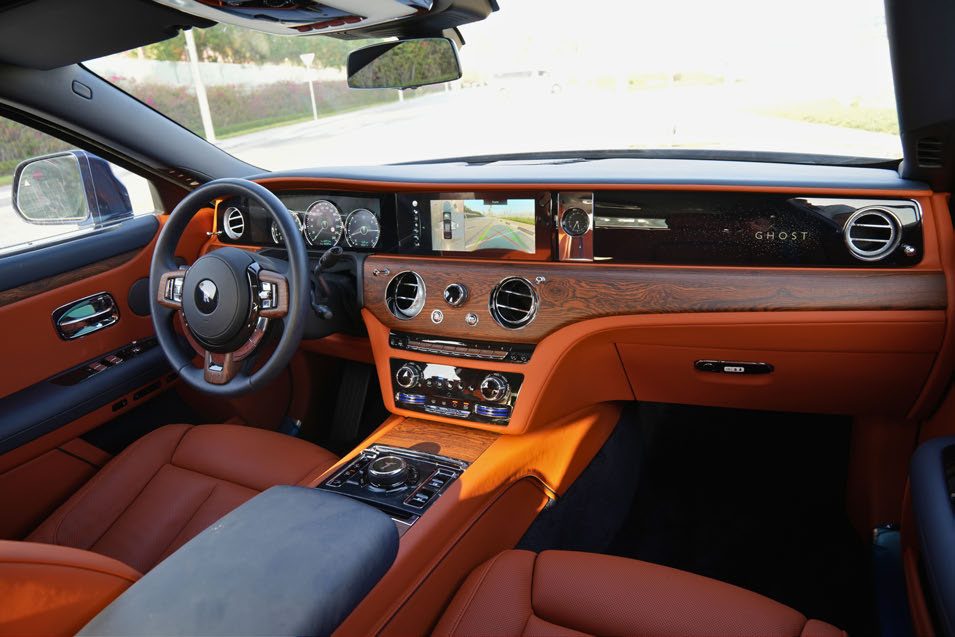 Rent Rolls-Royce Ghost BLUE 2023 in Dubai , UAE 