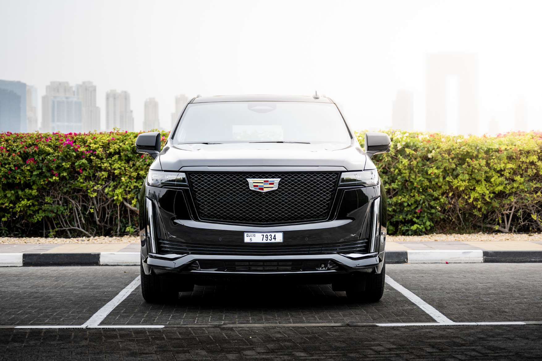 Rent Cadillac Escalade  Silver 2024 in Dubai , UAE 