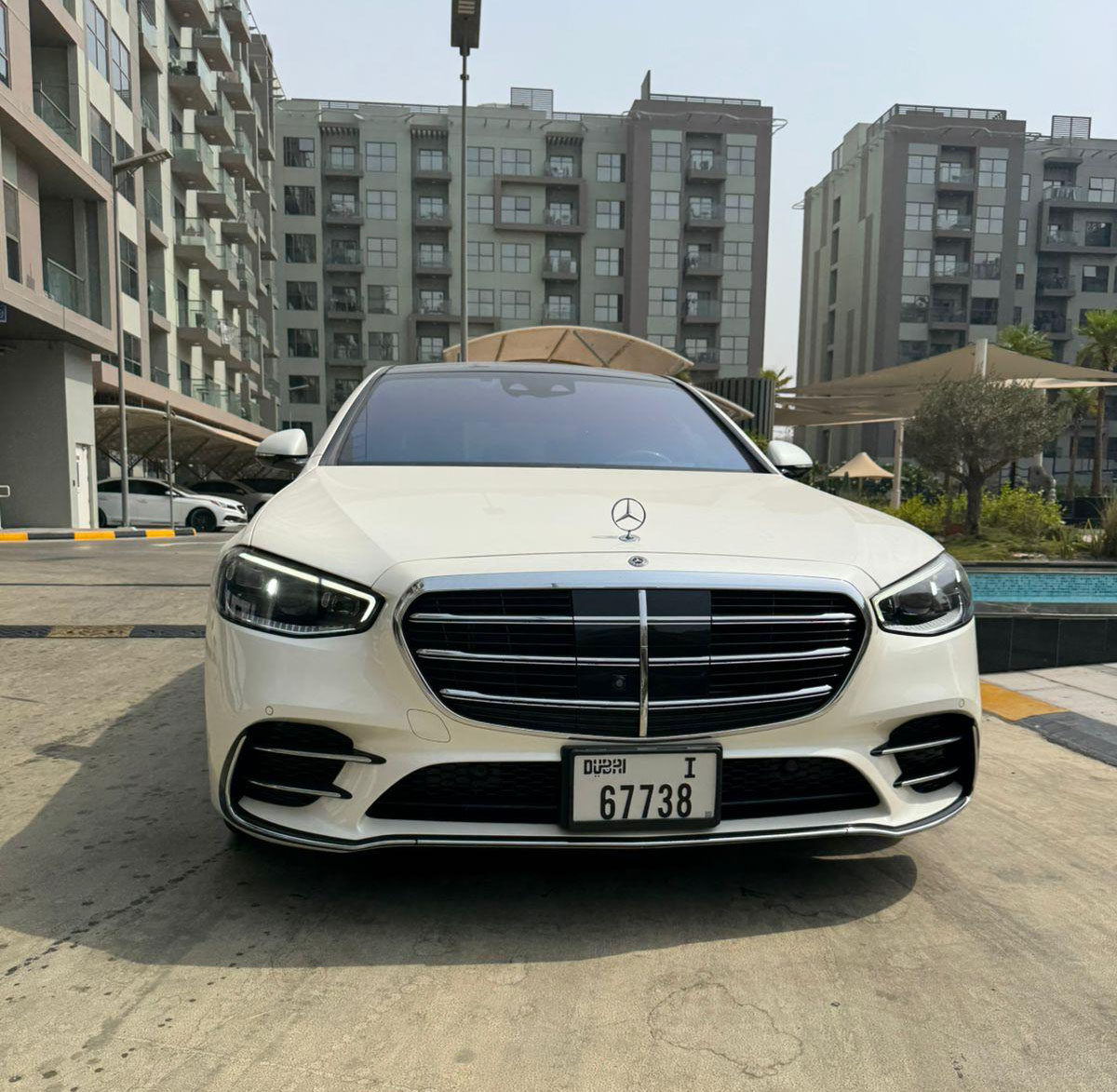 Rent Mercedes-Benz S-class WHITE 2023 in Dubai , UAE 