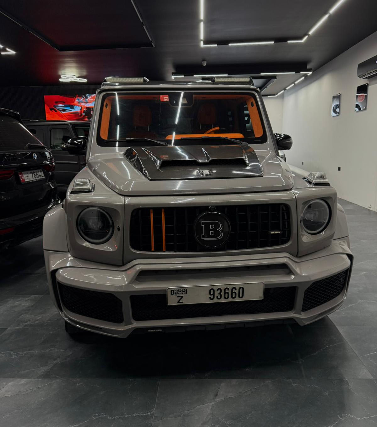 Rent Mercedes-Benz AMG G800 Brabus GREY 2024 in Dubai , UAE 