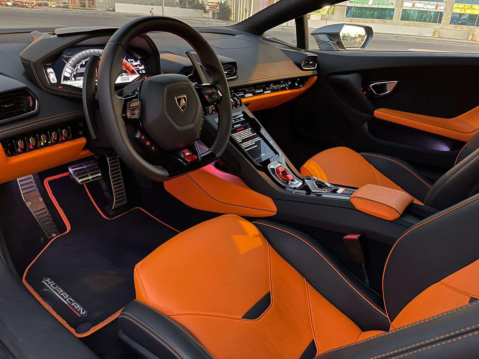 Rent Lamborghini Huracan GREY 2022 in Dubai , UAE 