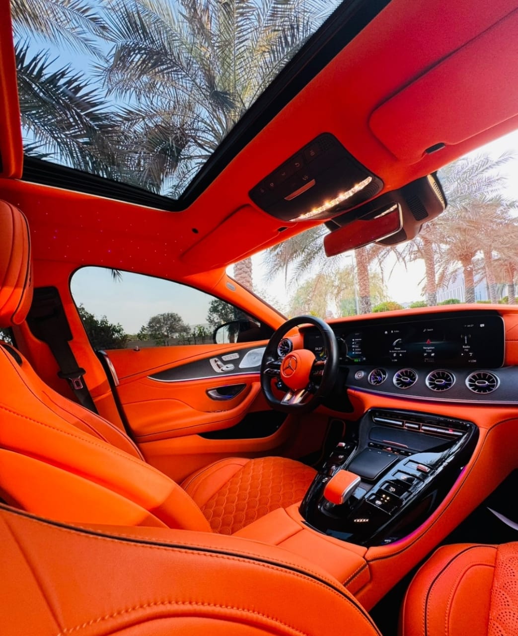 Rent Mercedes-Benz AMG GT 53 Brabus Kit BLACK 2024 in Dubai , UAE 