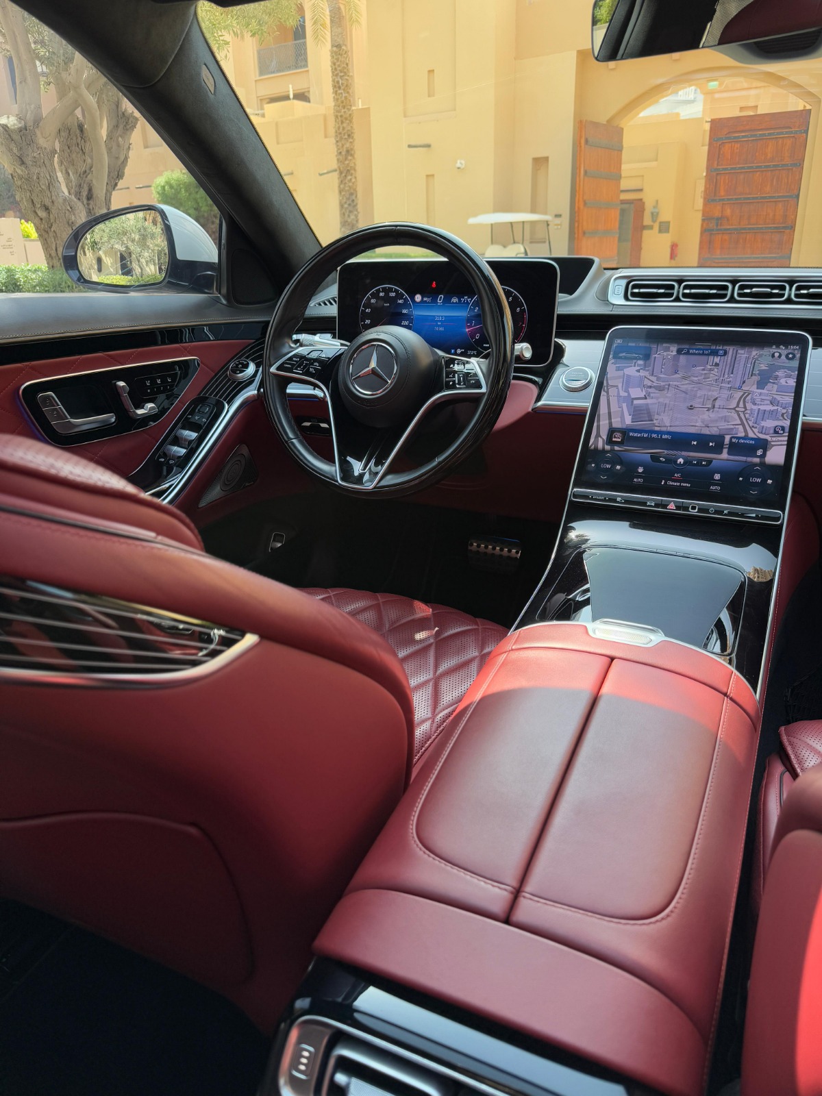Rent Mercedes-Benz S-class WHITE 2022 in Dubai , UAE 