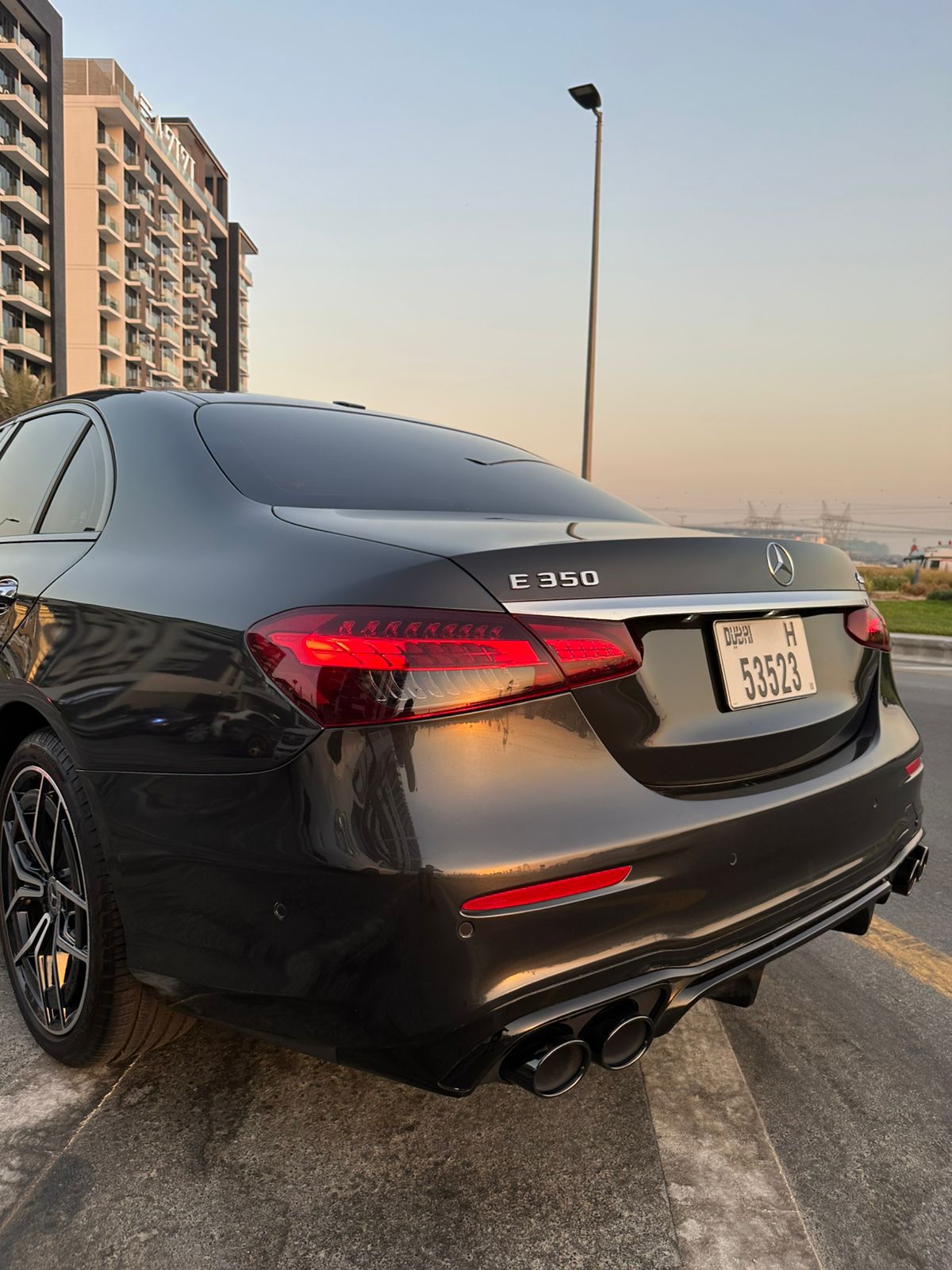 Rent Mercedes-Benz E-class BLACK 2023 in Dubai , UAE 