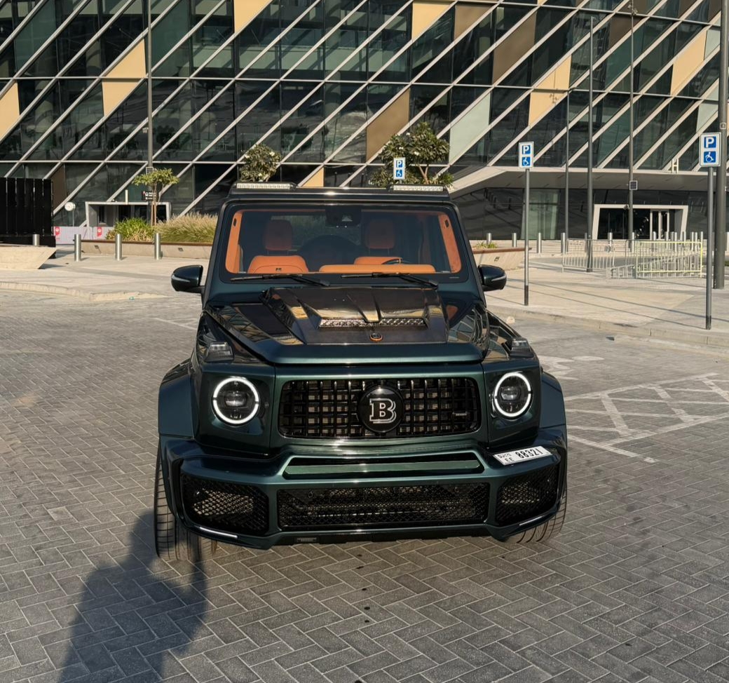 Rent Mercedes-Benz G-class GREEN 2023 in Dubai , UAE 